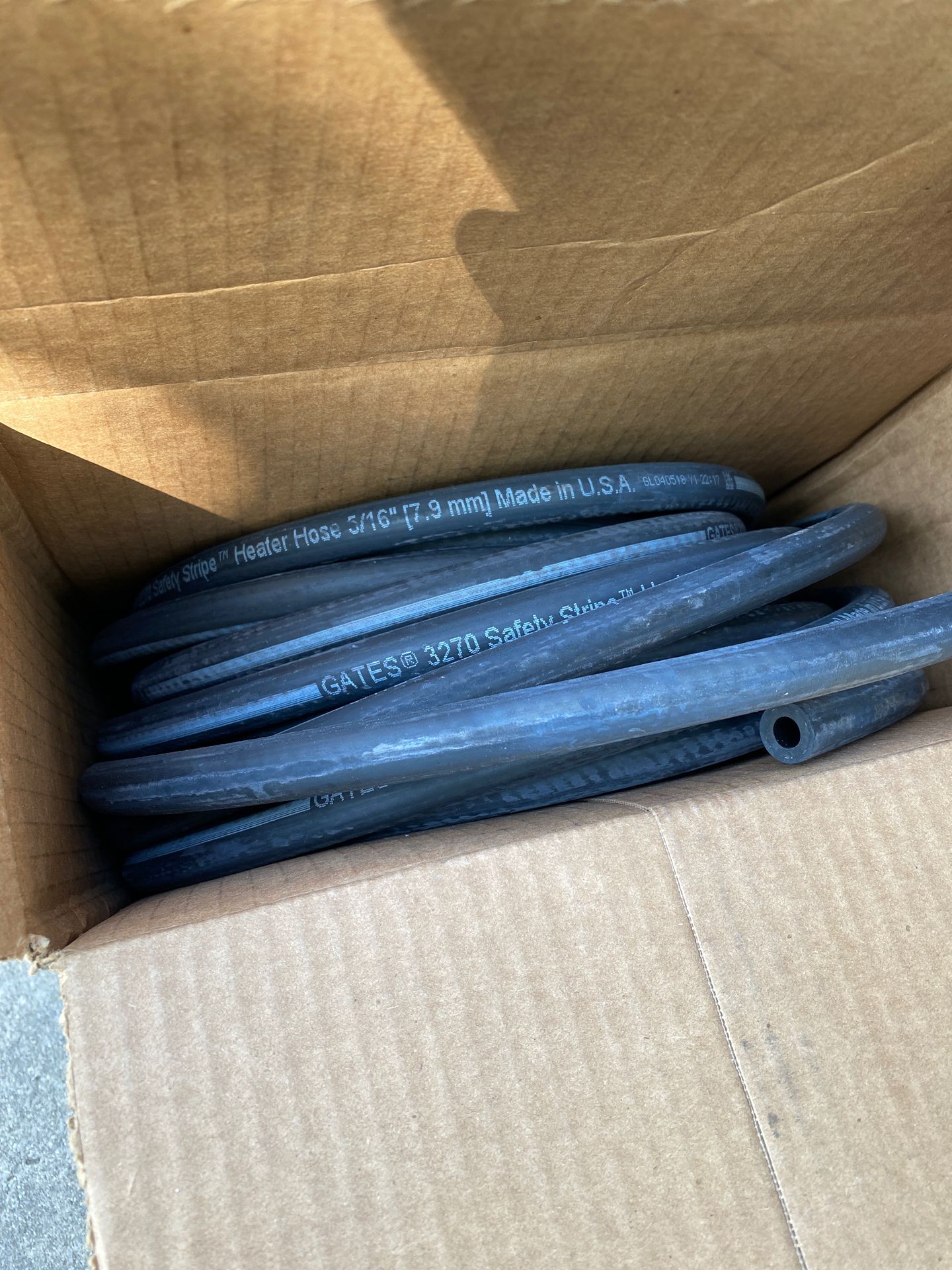 Gates 3270 Safety Stripe Heater Hose 5/16” x 50’ for Sale in Torrance