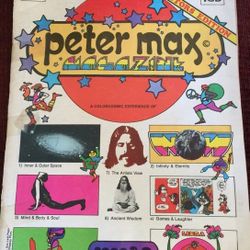Vintage Peter Max Magazine 1st Issue!!