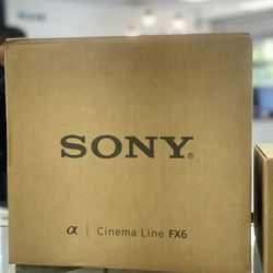 Sony FX6 FF Cinema Camera