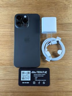 📱 iPhone 15 Pro Max | 256GB | Black Titanium | Unlocked (Any Carrier)