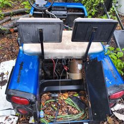 Golf Cart & Batteries & Charger