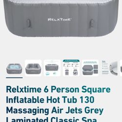 Relaxtime 6 Person Hot Tub (New In Box)