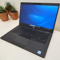 Dell i5 vPro Quad Core Full HD laptop / Windows 11 Pro / SSD 256 / RAM 16GB / Camera / Antivirus / HDMI / Bluetooth / WiFi AC / USB C / Backlit / Char