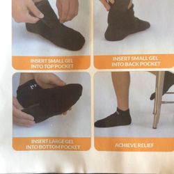 Cold or Hot Therapeutic Socks S/M