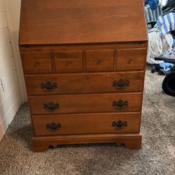 BAUMRITTER ETHAN ALLEN DROP FRONT DESK SECRETARY