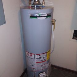 Gas or electric hot water heater Installation