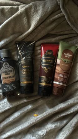 Body cream and  3 and1 hair face  body wash