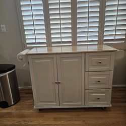 Kitchen Island Cart on Wheels