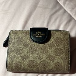 Coach Medium Corner zip Wallet