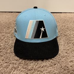 Houston Astros Baby Blue Fitted Hat