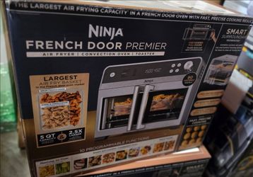 Ninja French Door Premier Air Fryer Convection Oven Toaster FO101