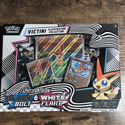 🔥NEW🔥Pokemon Black Bolt/White Flare - Unova Victini Illustration Collection 