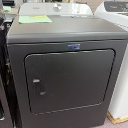 Maytag Pet Pro 7-cu ft Steam Cycle Electric Dryer (Volcano Black)