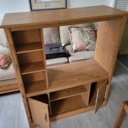 Wooden Shelf Unit