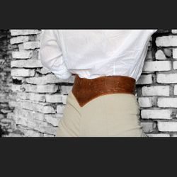 Corset Waist Belt Leather