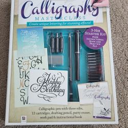 Calligraphy Pens And Note Book