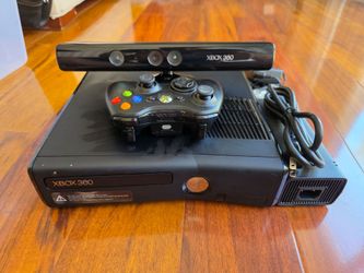 Xbox 360 console kinect controller