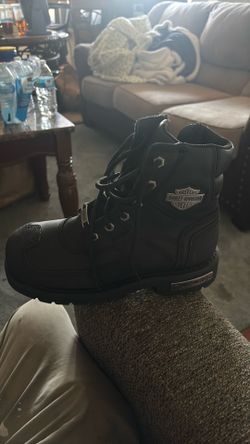 Harley Davidson Boots steel toe