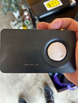 ASUS Xonar U7 MKII external USB sound card/audio interface.