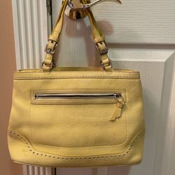 Coach Genuine Leather Handbag