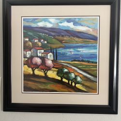 Serigraph With Certificate Of Authenticity 