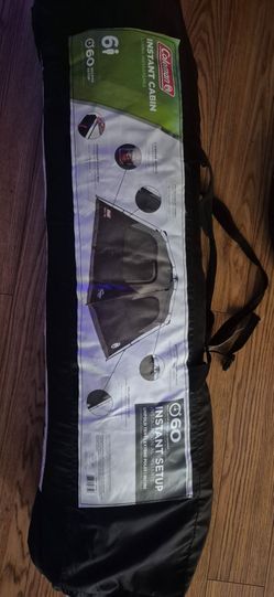 Coleman 6-Person Instant Cabin Tent