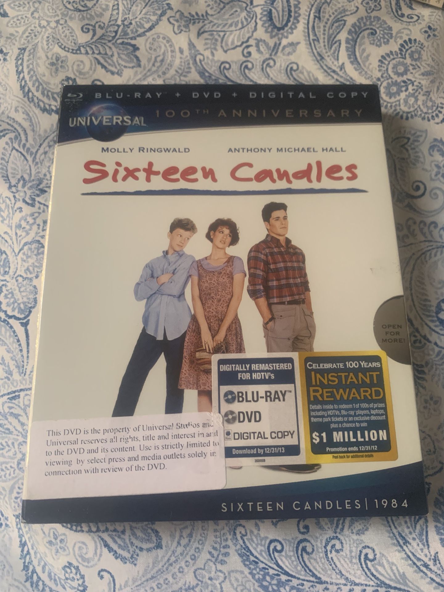 Sixteen Candles Universal 100th Blu-ray