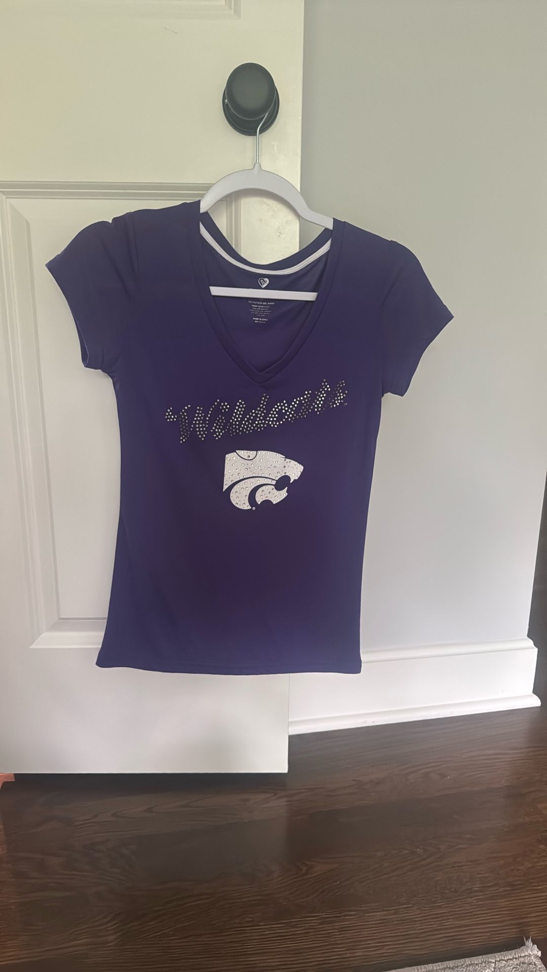 K State Wildcats Women’s V Neck T-Shirt