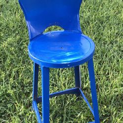 Tall Metal Garden Chair 