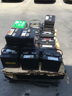 Car batteries