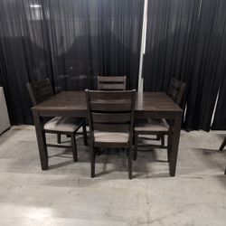 Ashley Rokane Dining Table and 4 Chairs