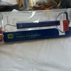 Fishing spring scale