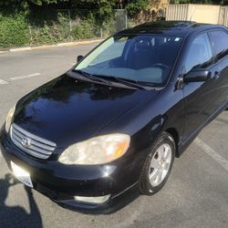 2004 TOYOTA COROLLA S PASS SMOG CHECK 
