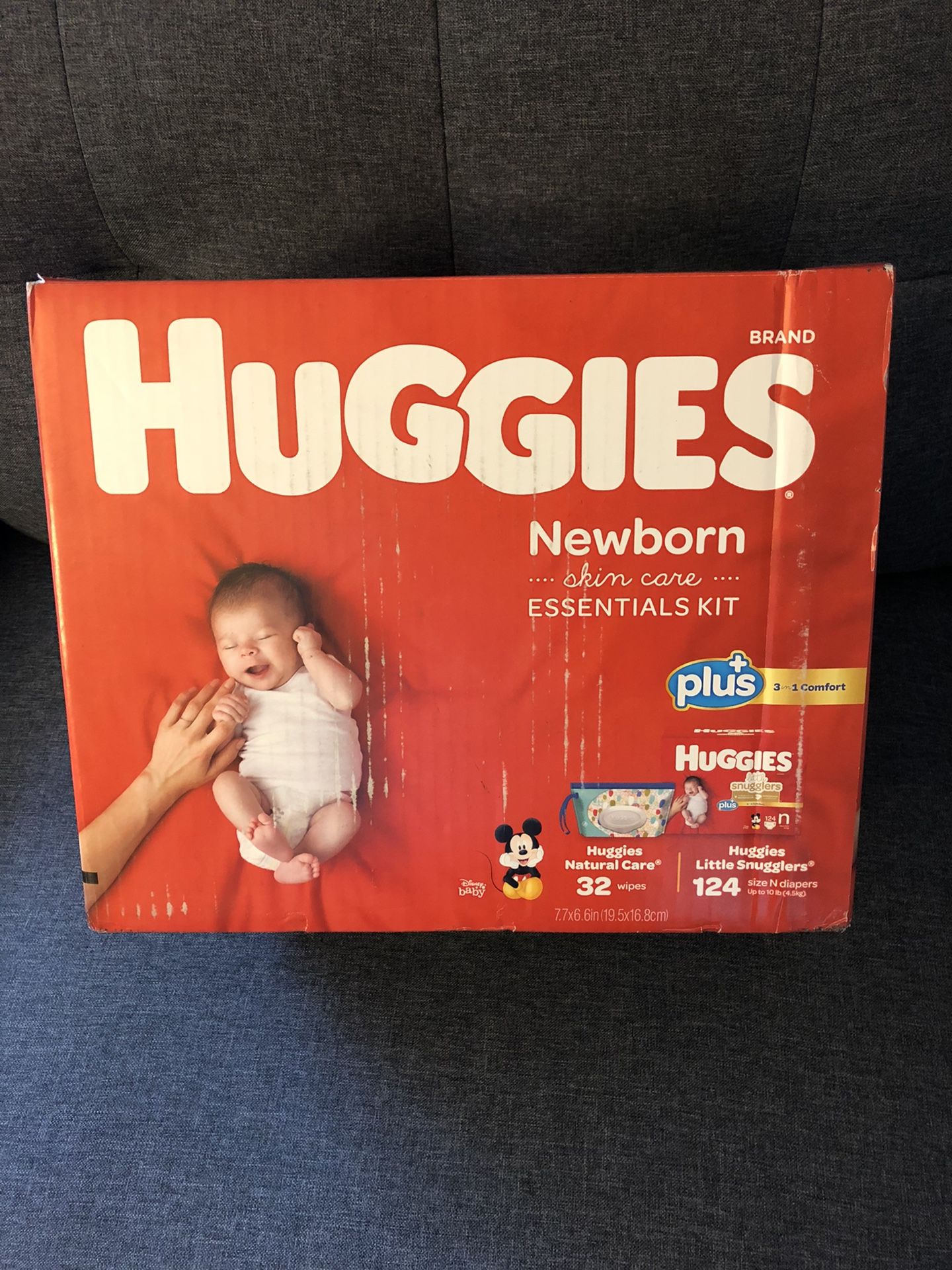 Huggies Newborn Diapers 124 count new never opened