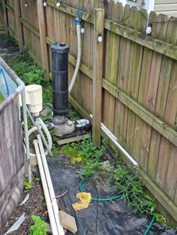 blue torrent pump & black diamond filter