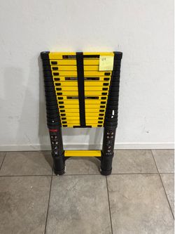 Premium heavy duty telescopic ladder - 16.5 feet - L49