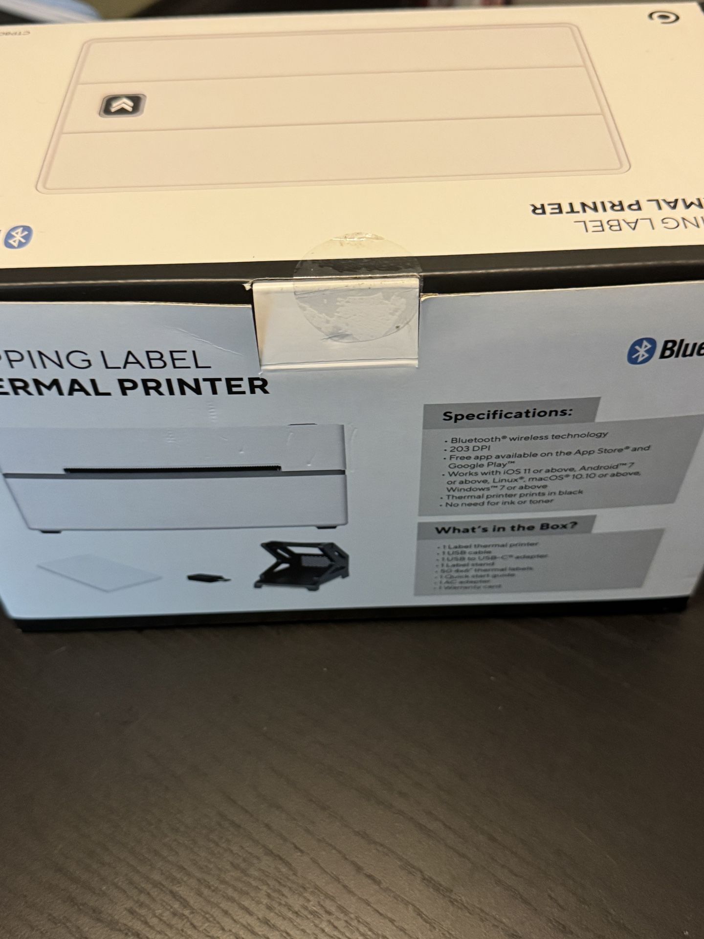 Bluetooth Shipping Label Printer And Lab Label Sheets 