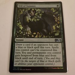 Veil of Summer - Core Set 2020 (M20) -Foil