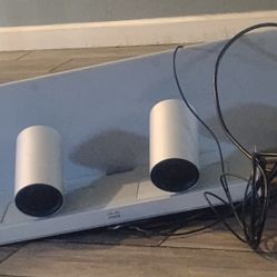 Cisco TelePresence SpeakerTrack 60 camera system.