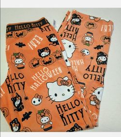 Hello Kitty Halloween PJ Pants🧡Small
