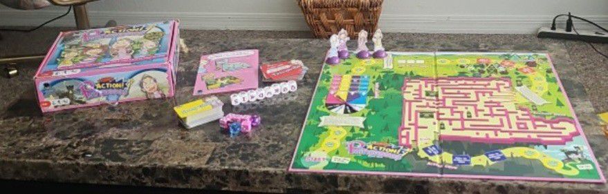 Action Princess Board Game