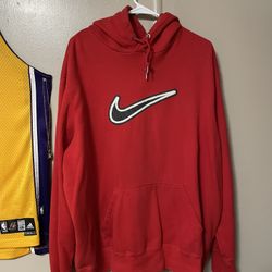 Red Nike Hoodie Xxl
