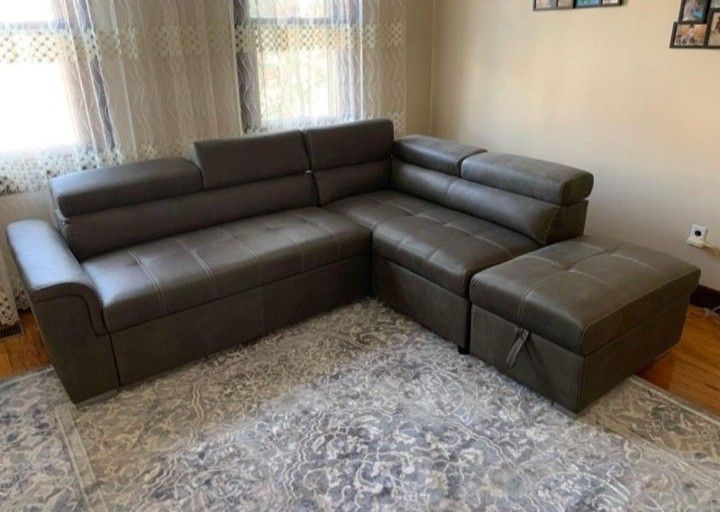 Pull Out Bed Sectional Couch Same Day Delivery By Acme