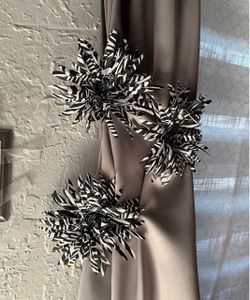 Celebrating Home Zebra Print Flowers with Clip Set
