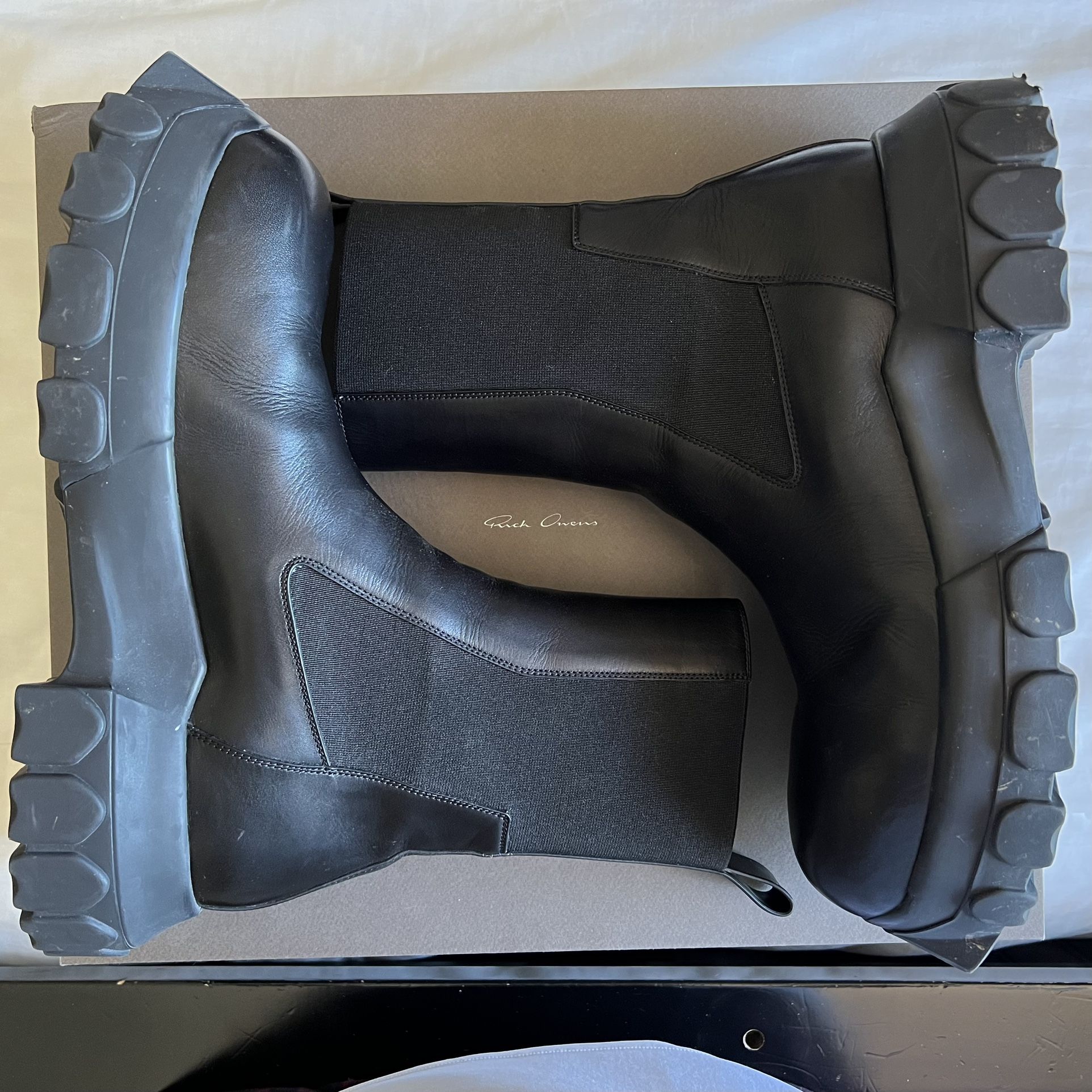 Rick Owens Bozo Tractor Boots
