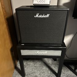 Marshall Code 50 With Custom Stand And Foot Switch.
