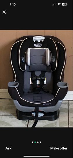 LIKE NEW GRACO EXTENDED 2FIT CONVERTIBLE CAR SEAT!!!!