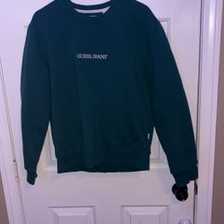 🔥dark Green Guess Sweatshirt