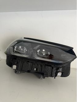 BMW X4 G02 X3 G01 LCI SHADOWLINE RIGHT PASSENGER LED HEADLIGHT COMPLETE ASSEMBLY CLEAN 2022-2025
