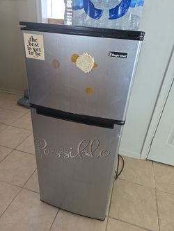 Stainless steel frig
